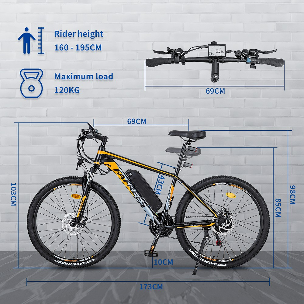 horsky elektrobicykel Fafrees Hailong One